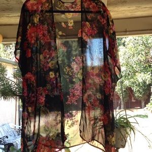 Tobi Floral Gypsy Kimono